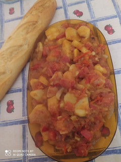 Una foto de Patatas a lo pobre