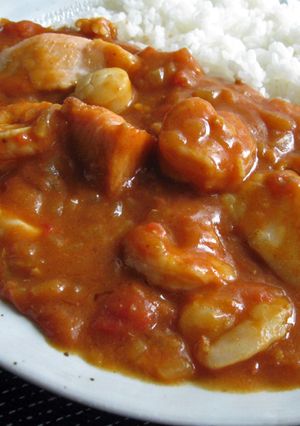 A picture of Seafood Curry.