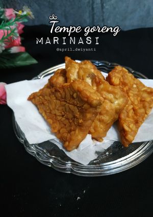 Foto resep Tempe goreng marinasi
