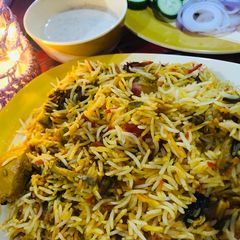 A picture of Al rehman biryani.