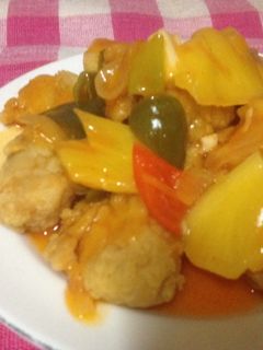 Foto resep Ayam goreng tepung Saus asam manis