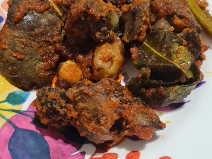 Langkah Mudah untuk Menyiapkan Balado ati ampela, Menggugah Selera