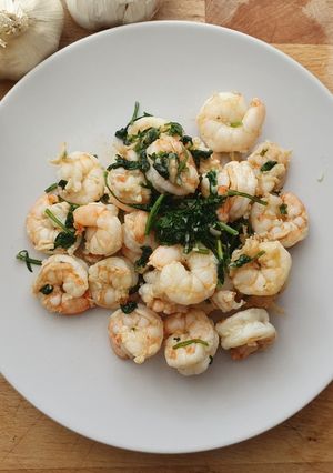 Foto resep Udang daun ketumbar #diet