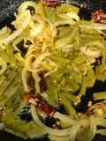 Nopales encebollados