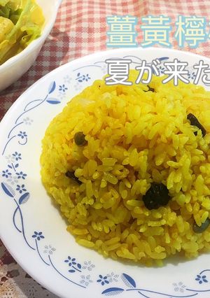 薑黃檸檬飯 的食譜成品照片