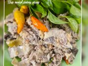 Gambar urap mentah