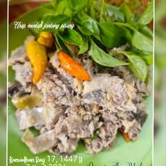รูปของ Urap mentah jantung pisang