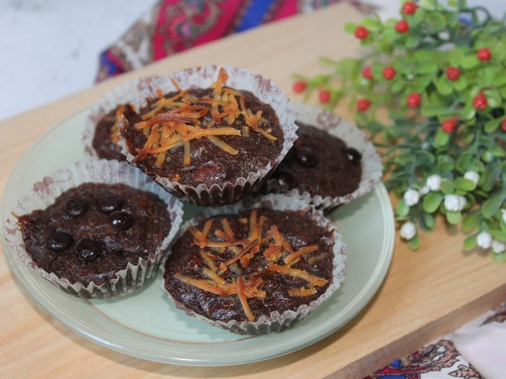 Langkah Mudah untuk Menyiapkan Resep  Muffin pisang eggless tanpa mixer yang Lezat, Enak Banget