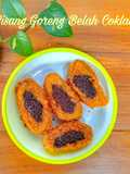 Pisang Goreng Belah Coklat