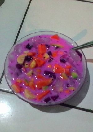Foto resep Sop buah Naga merah
