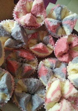 Foto resep Bolu kukus bunga merekah #beranibaking