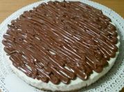 Una foto di cheesecake nutella