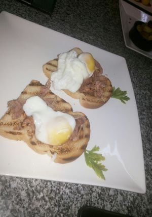 Una foto de Huevos benedict