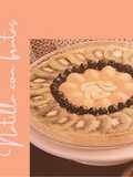 Natilla con frutas