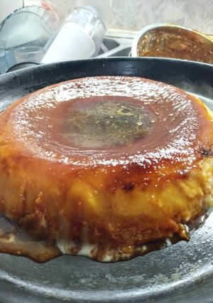 Una foto de Budín de pan EN LICUADORA