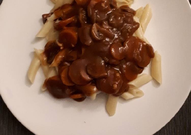 Recette De Sauce boeuf bourguignon végétarienne