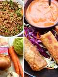 Fried Korean Egg Rolls with Wagyu Ground Beef