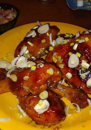 Una foto de Pollo Dorado