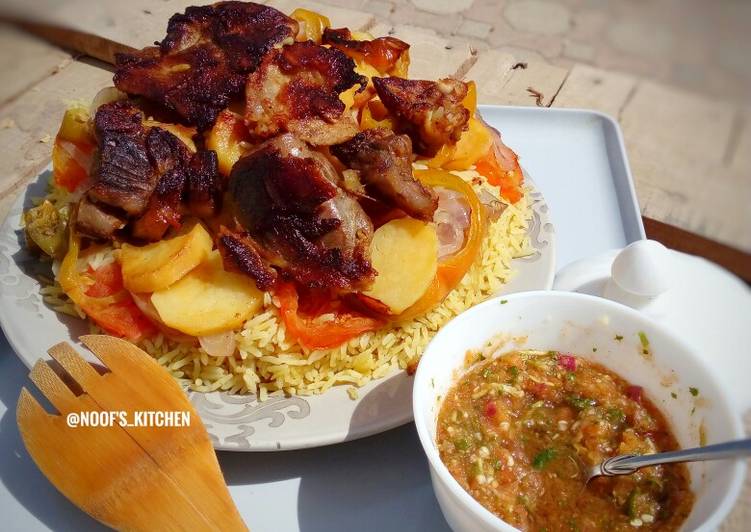Resep Maqlooba Beef Smoked Flavoured Styles (Modification) yang Enak Banget