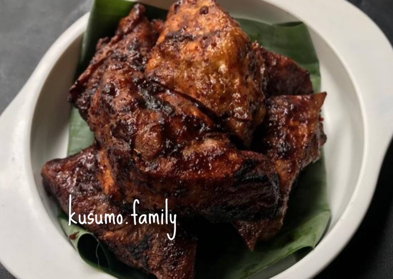 Tahu cilok bakar pedas manis
