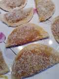 Empanadillas dulces (obleas)