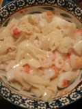 Cheaters Seafood Alfredo