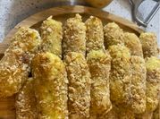 Una foto di patata air fryer