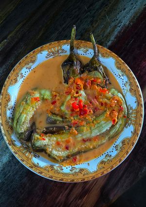 Foto resep Terong sambal mentah