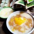 Bubur Singkong kuah Labu