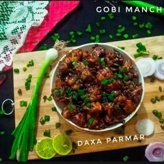 Gobi Manchurian Dry (Cauliflower Manchurian Dry) A picture of Gobi Manchurian Dry (Cauliflower Manchurian Dry).