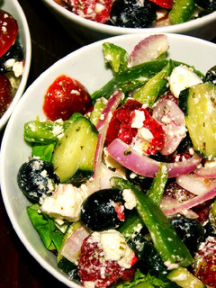 Una foto de Ensalada griega 🇬🇷 🥗