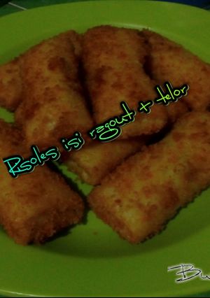 Foto resep Risoles isi Ragout + telor