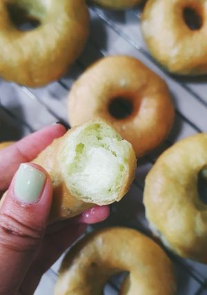Foto resep Donat Pandan Empuk