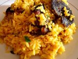 Tumeric & Blended Cucumber Rice