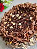 Roasted Almond Oreo Cake