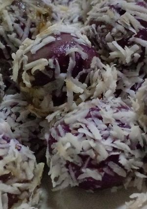 Foto resep Klepon ubi ungu