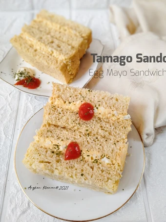 Cara Gampang Membikin Resep Tamago Sando - Egg Mayo Sandwich yang Sempurna Anti Ribet, Menggugah Selera