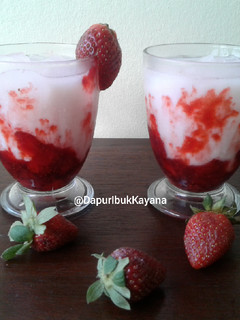 Foto resep 234. Korean Strawberry Milk Kekinian