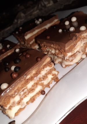 صورة لوصفة تحلية الماكاو اللذيذة بكريمة رائعة 😋