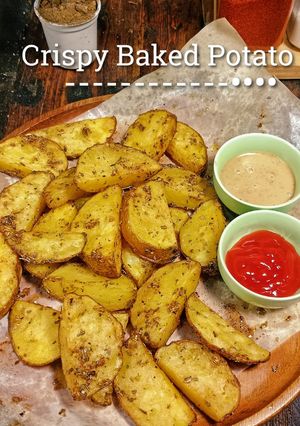 Foto resep Crispy Baked Potato