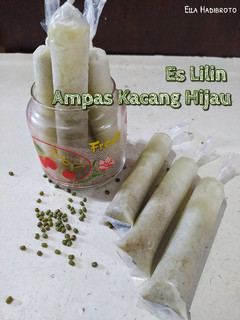 Foto resep Es Lilin Ampas Kacang Hijau