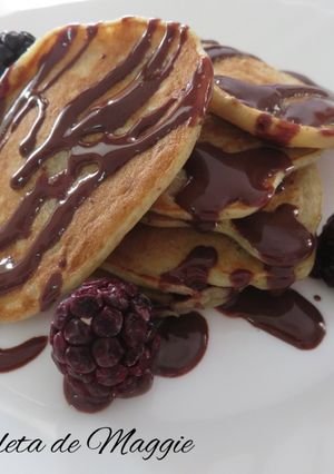 Foto principal de Pancakes de quinoa y plátano