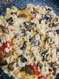 #668 Risotto con melanzane a funghetto 🍆🍅🌱