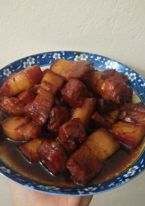 Hình của món Nấu thịt kho tàu đơn giản -bếp sinh viên.