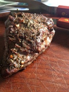 Una foto de Asado en la estufa a leña