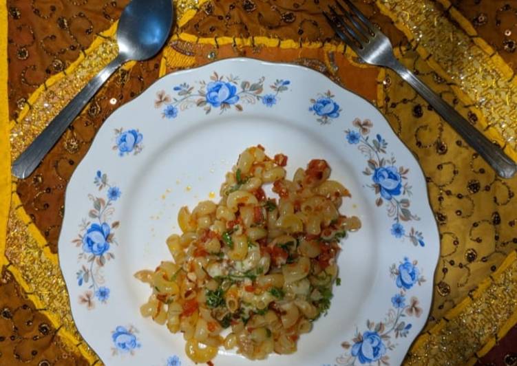 Recipe of Favorite Macaroni in red sauce Penne Arrabiata