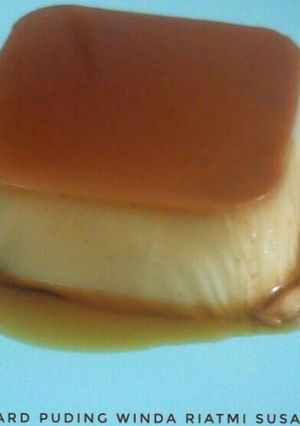 Foto resep Custard Puding