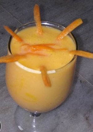 A picture of Carrot milkshake.