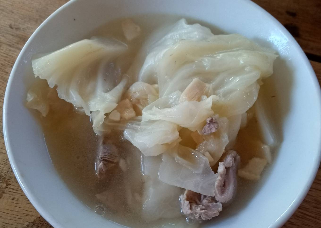 Kole "alias kubis🥬" Kuah Daging (non halal)
