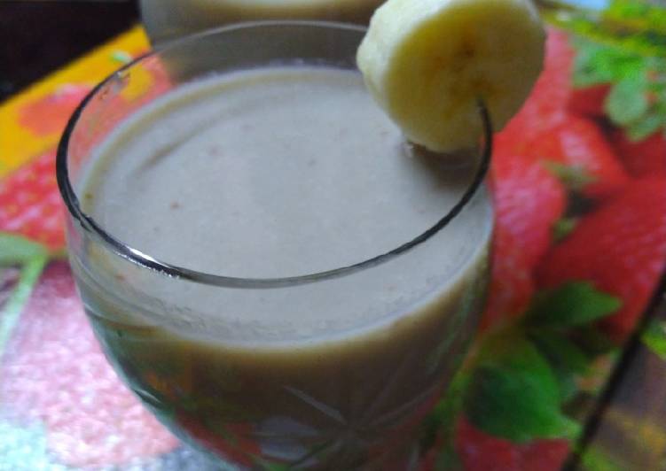 Recipe of Speedy Apple banana smoothie